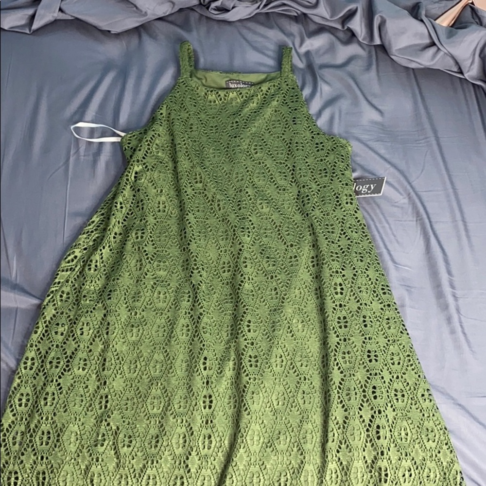 Green dress